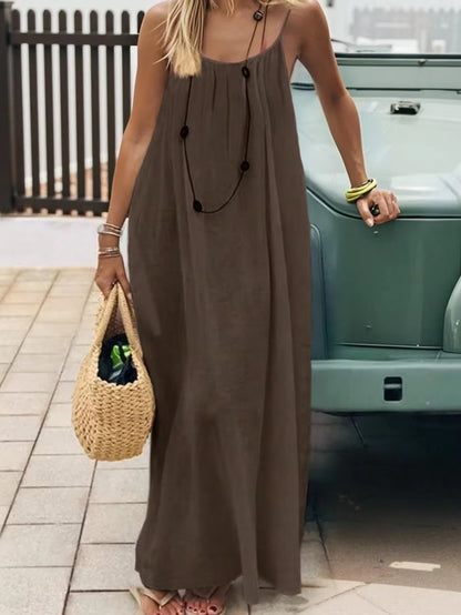 Snapbay™ Solara Backless Boho Maxi Dress